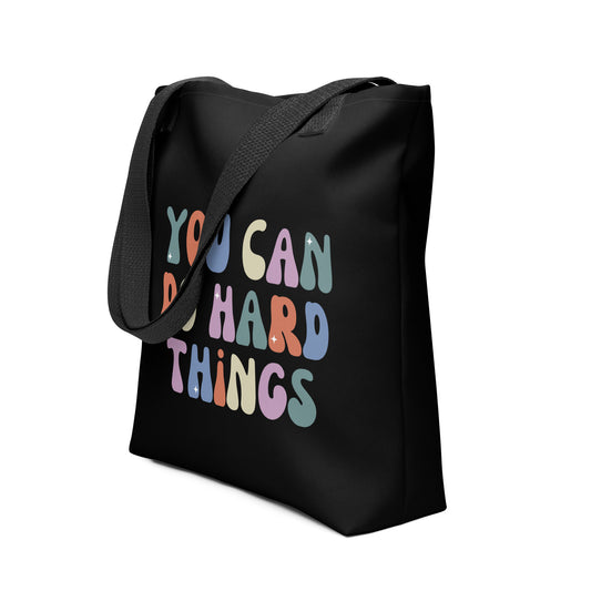 You can do hard things Tote bag